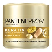 Pantene Pro-V Repair & Care Keratin Protect Haarmaske 300ml Trockenes, Geschädigtes Haar. Hilft, Schäden von 6 Monaten in 1 Anwendung zu Reparieren 1 St