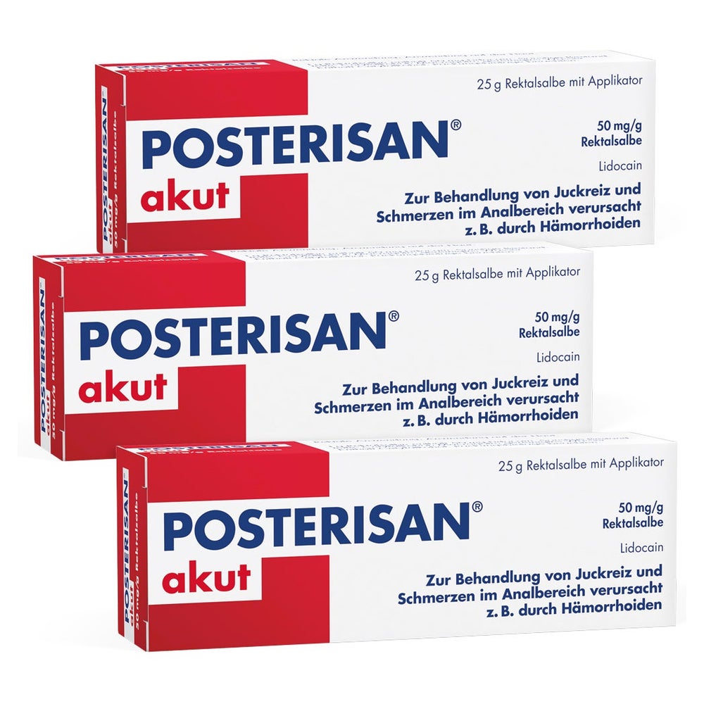 Posterisan® akut Dreierpack 3X25 g