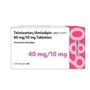 Telmisartan/amlodipin 089pharm 40 mg/10 98 St