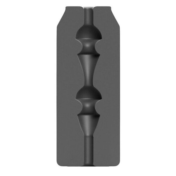 All Black - Realistischer Masturbator im Dosen-Design 1 St