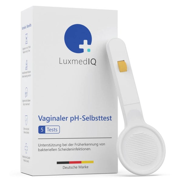 LuxmedIQ Vaginaler pH-Test - Erkennung bakterieller Vaginose 5 St