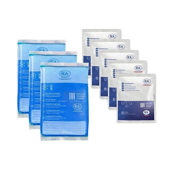 IEA Medical 3x Kalt Warm Kompresse & 5x Sofortkaltkompresse 8 St