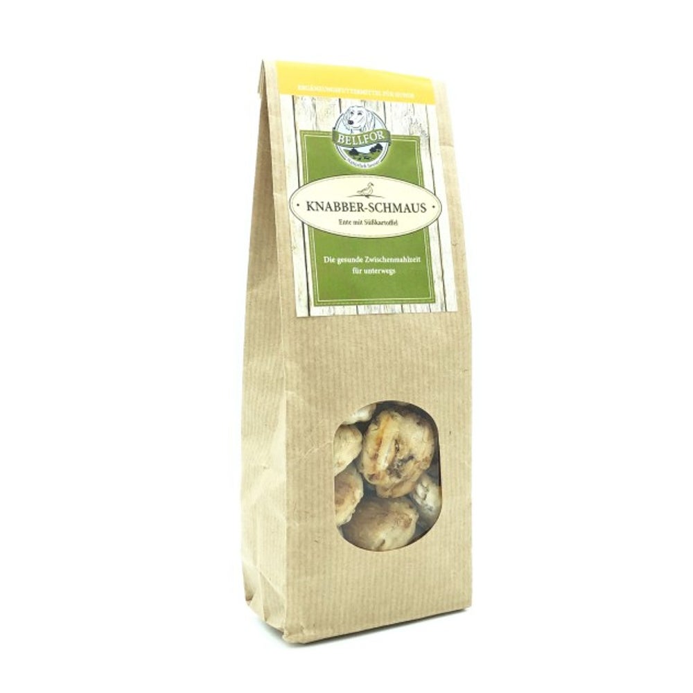 Bellfor Hundekekse mit Entenfleisch - Knabber-Schmaus 100 g 100 g