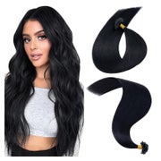 Extensions Echthaar Bondings Keratin UTip Remy 40 cm-25g 01 1 St