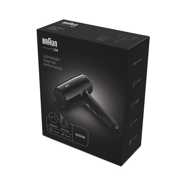Braun HD 2.0  schwarz Haartrockner 1 St