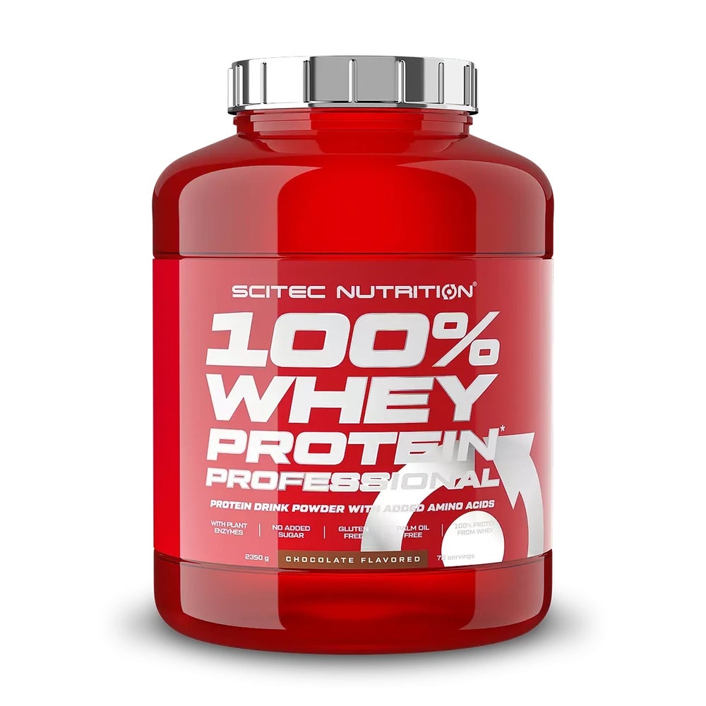Scitec 100% Whey Professional - White Chocolate 2.35 kg