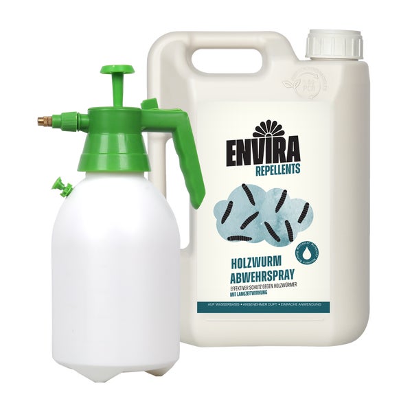 Envira Holzwurm Abwehrspray mit Drucksprüher