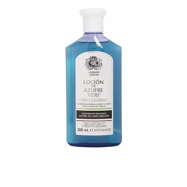 AZUFRE VERI locion equilibrante cabello gris 200ml 0,2 l