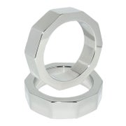 Metal Hard - Penis und Hodenmutterring 1 St