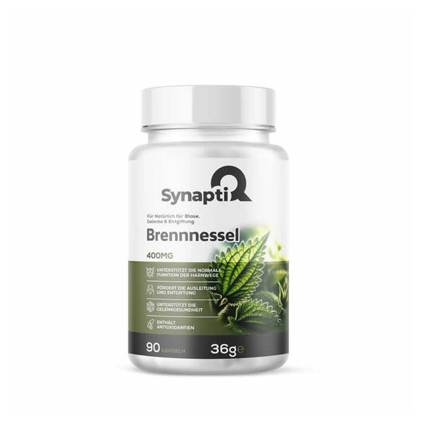 SynaptiQ® Brennnessel – Natürlich für Blase, Gelenke & Entgiftung 36 g