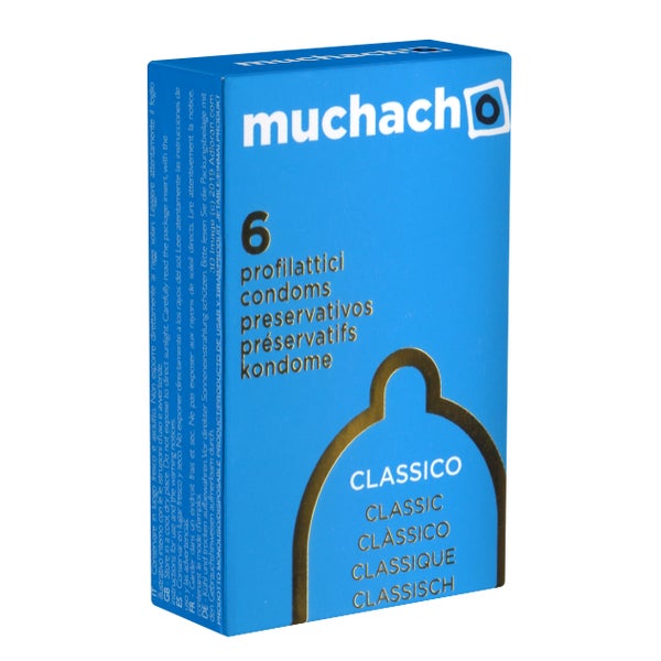 «Classico», 6er-Pack, klassische transparente Kondome, 54 mm (6 Kondome) 6 St