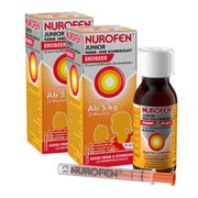 Produktabbildung: Nurofen Junior Fieber- & Schmerzsaft Duo 2X150 ml