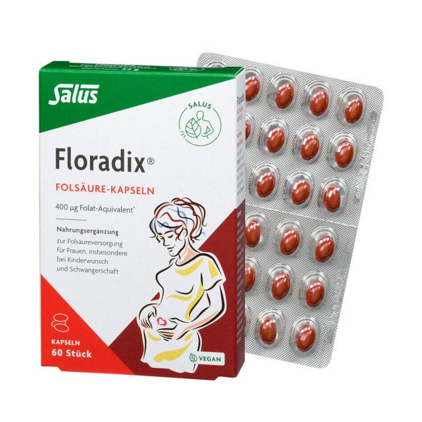 Salus Floradix Folsäure Kapseln 22 g
