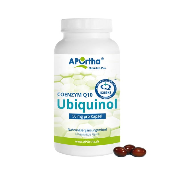 Kaneka Ubiquinol™ Coenzym Q10 - 50 mg - vegetarische Kapseln 120 St