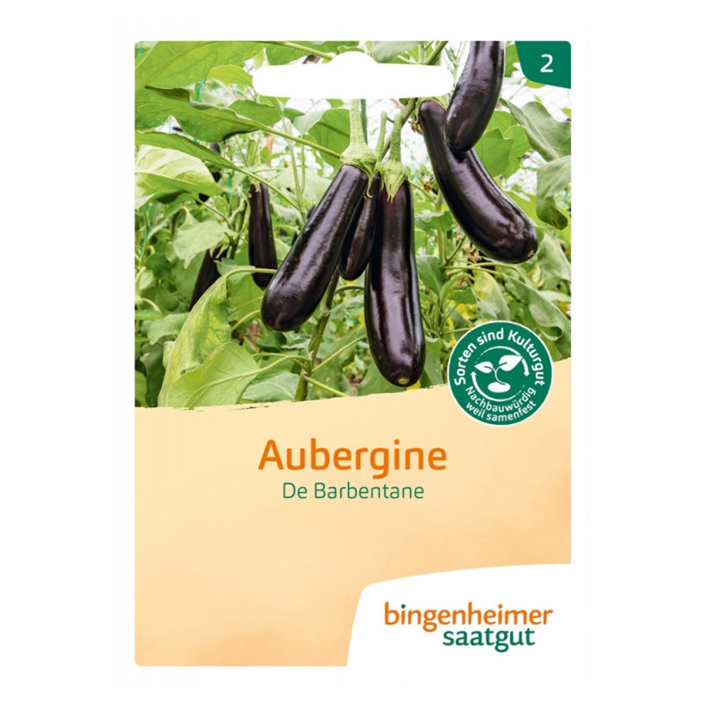 Bingenheimer Saatgut - Aubergine De Barbentane
