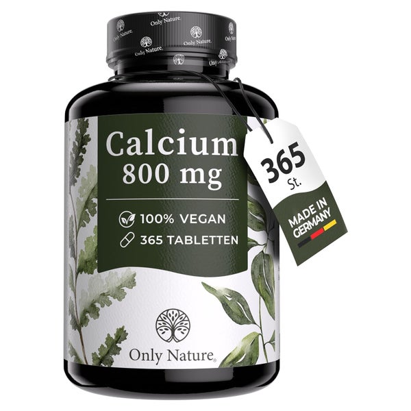 Only Nature Calcium 800 mg – 365 Tabletten 365 St