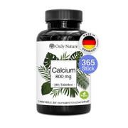 Only Nature Calcium 800 mg – 365 Tabletten 365 St