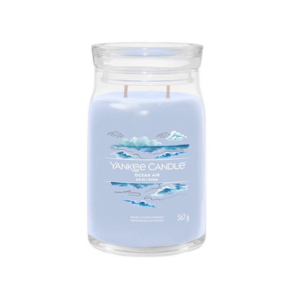 Yankee Candle Ocean Air Signatur Kerze 567 g 1,55 kg