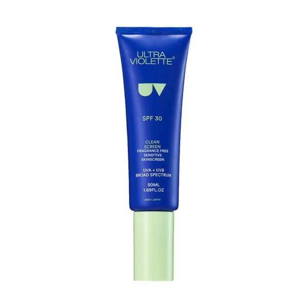 Ultra Violette, Clean Screen Fragrance Free Weightless Sensitive Skinscreen SPF30