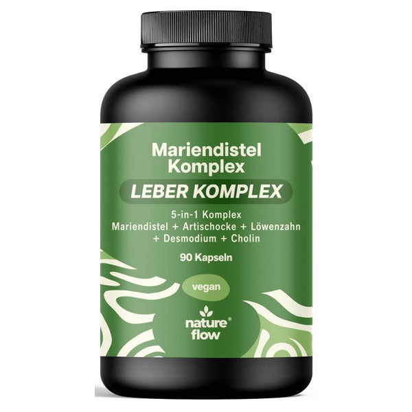 Leberkomplex 5-in-1 - 90 Kapseln - Nature Flow 90 St