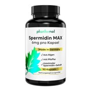 plantomol® Spermidin MAX mit Pfeffer - 6mg Spermidine/Kapsel