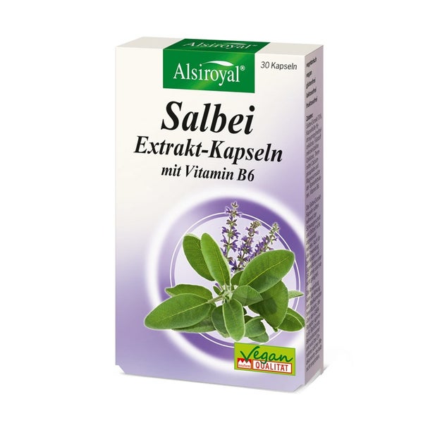 Alsiroyal Salbei Extrakt Kapseln 30 St