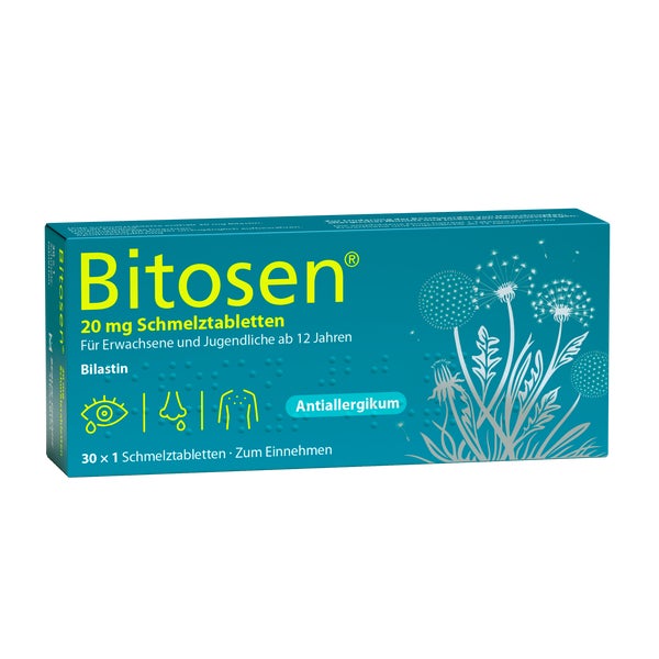 Bitosen 20 mg Schmelztabletten 30 St