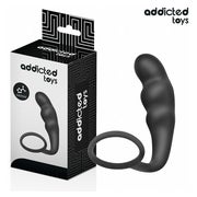 Addicted Toys - Silikon Analplug mit Hodenring