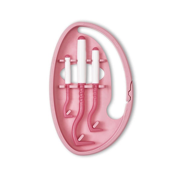 Zeckenhaken 3 St. mit ClipBox pink 3 St