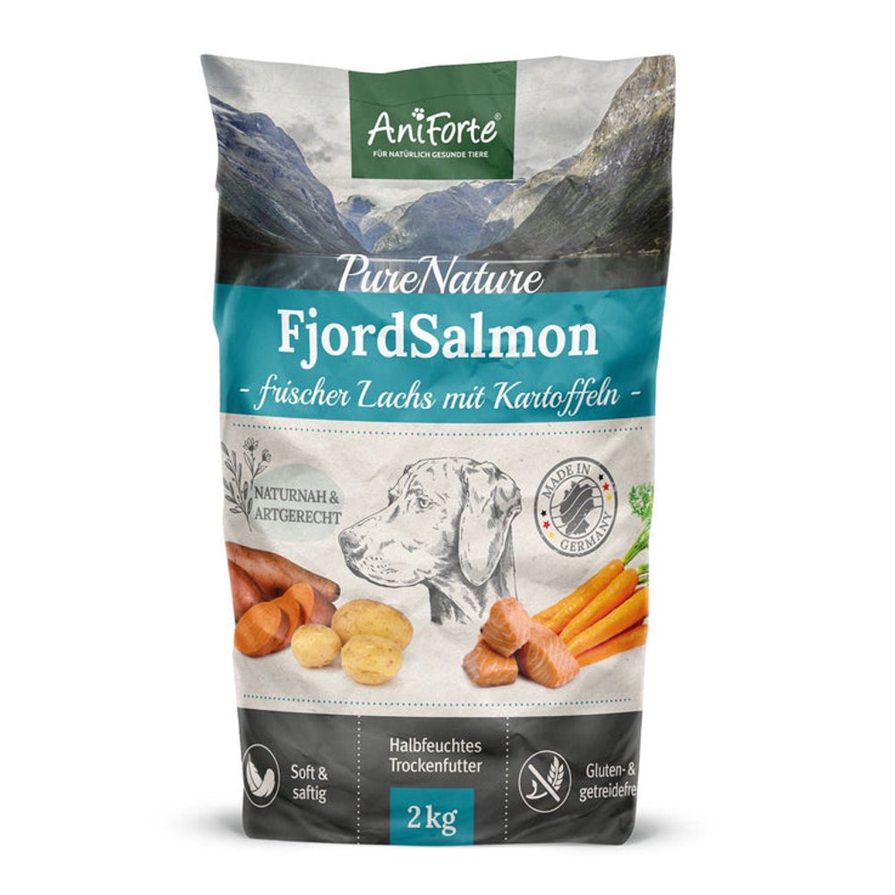 AniForte Trockenfutter FjordSalmon - Frischer Lachs mit Kartoffeln 2000 g