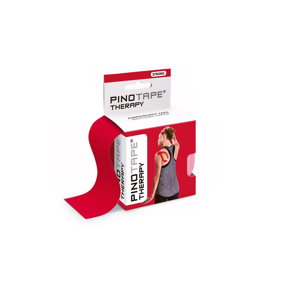 Pinotape Therapy Kinesiologie Tape Rot 5 cm x 5 m 5 m