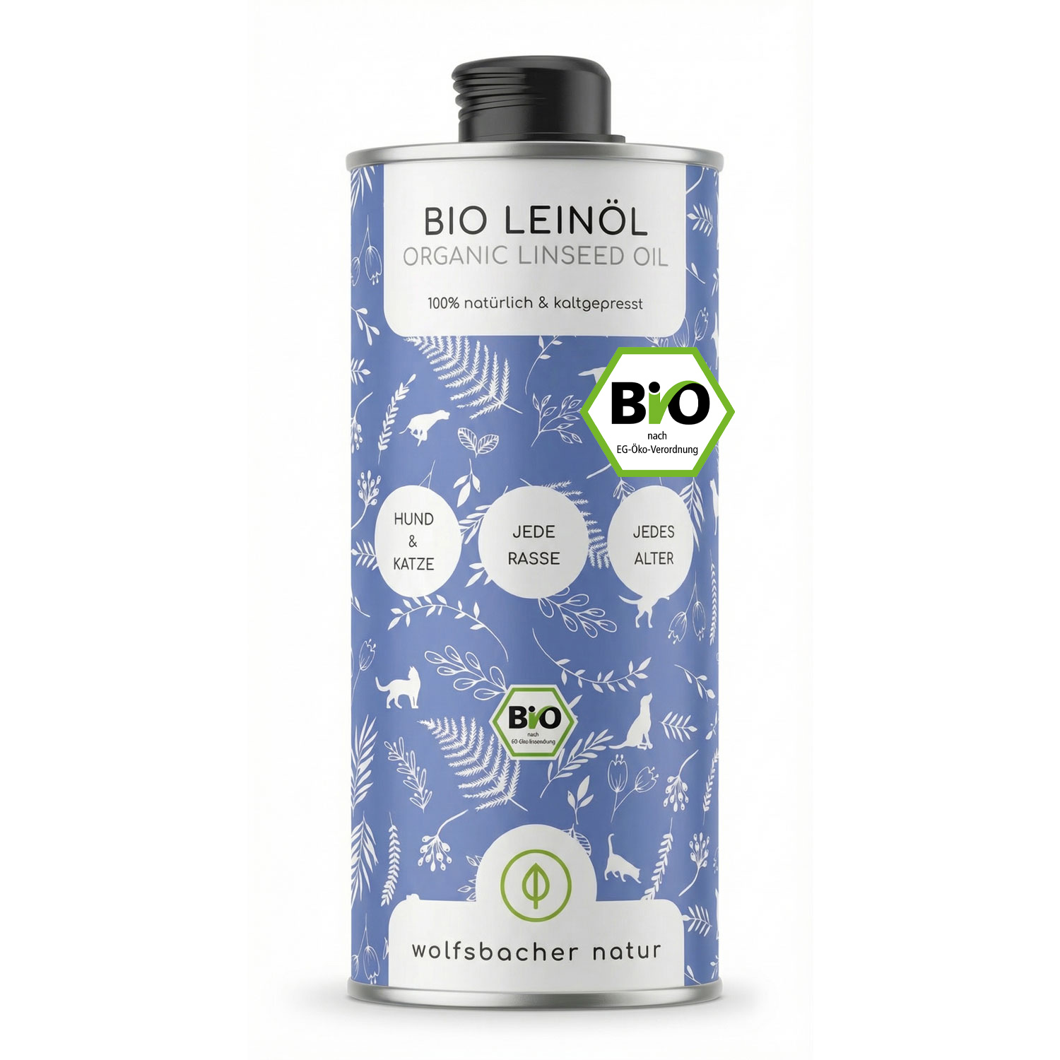 Wolfsbacher Natur Bio Leinöl 1 l