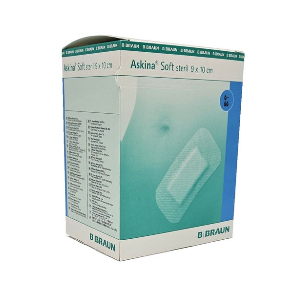 Askina Soft Wundverband 9x10 cm steril 50 St