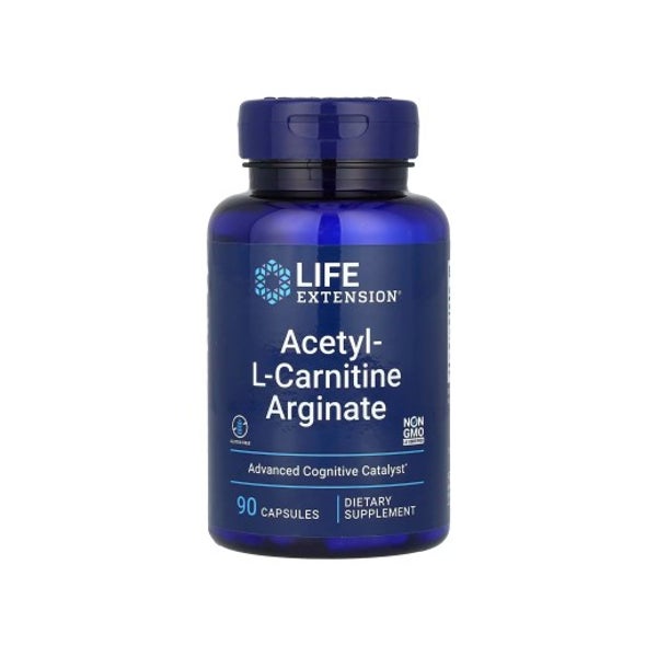 Acetyl-L-Carnitin-Arginat, vegetarische Kapseln 90 St