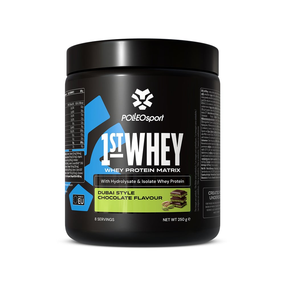 Polleo 1st Whey, 250 g, Dubai Chocolate 250 g