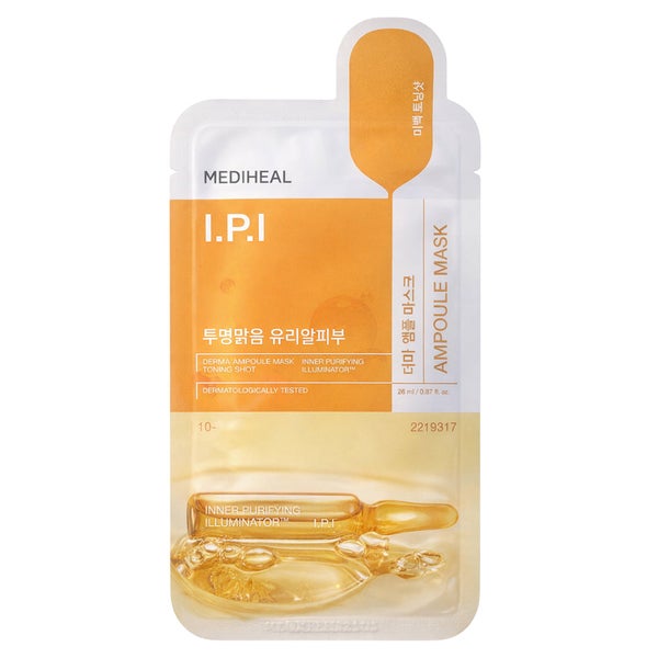 MEDIHEAL Derma Ampoule Tuchmaske I.P.I Brightening 26 ml
