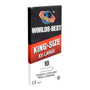 «King Size XX-Large» extra große Kondome mit geformtem Ende (10 Kondome) 10 St