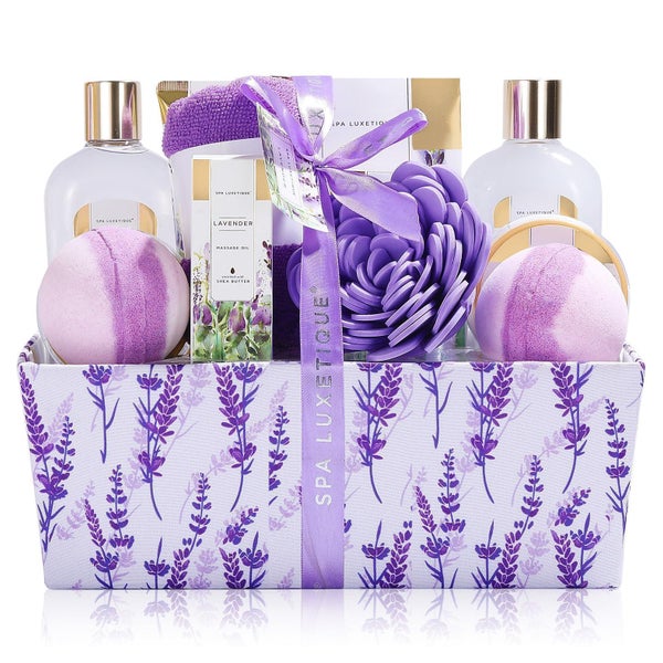 Geschenkset SPA LUXETIQUE Lavendelduft 12-tlg. Badesalz Bade 1 St