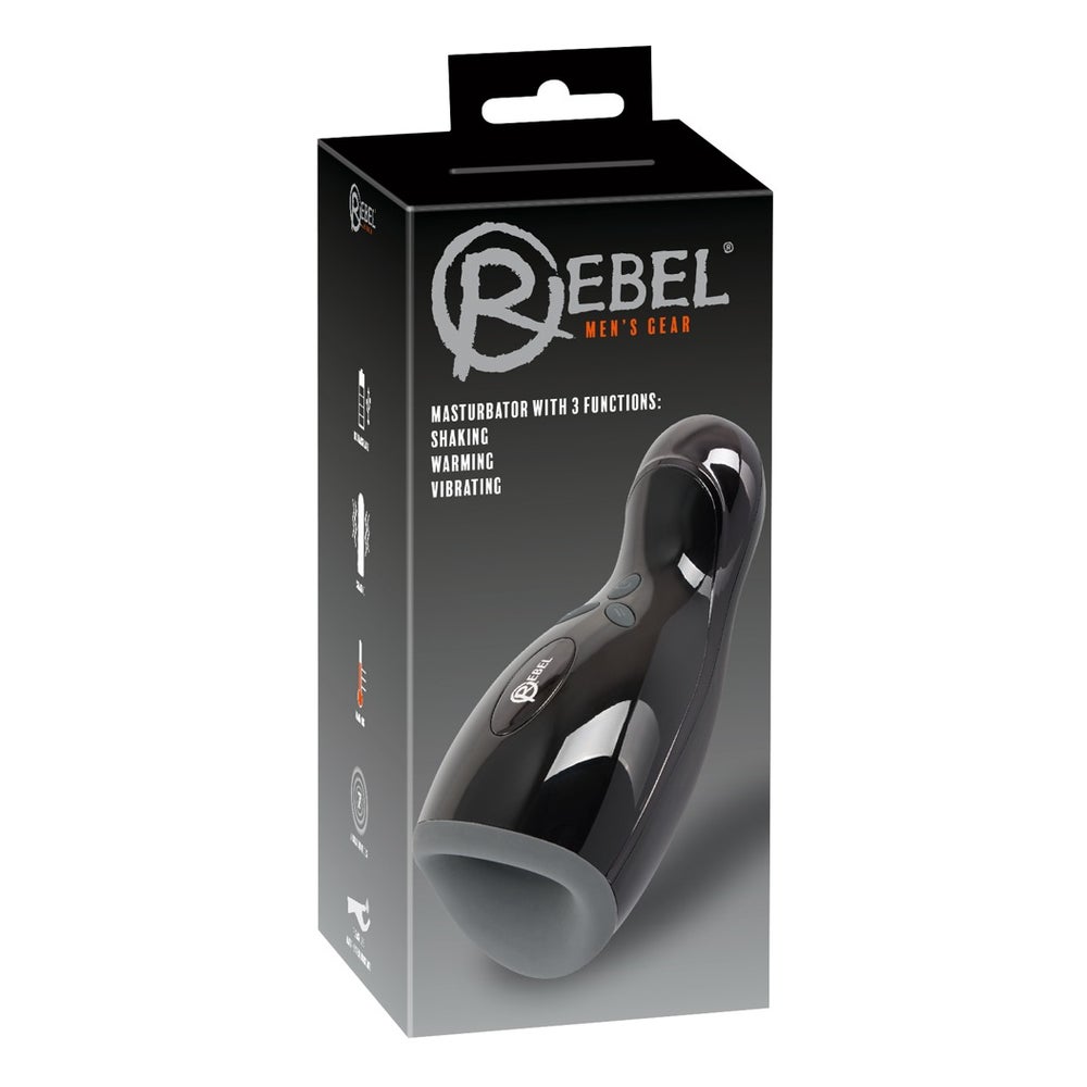 Rebel - Masturbator mit 3 Funktionen 1 St