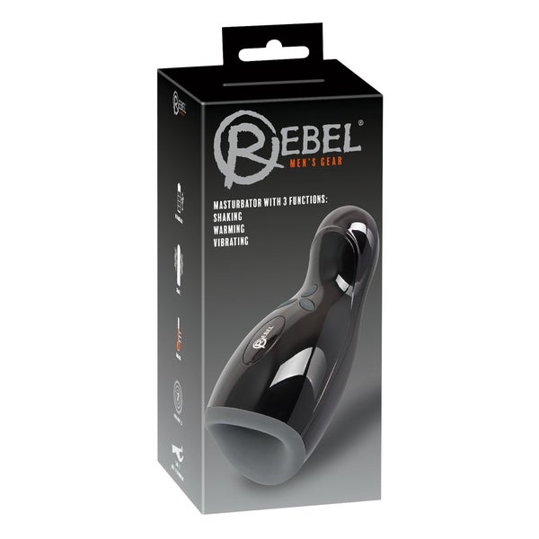 Rebel - Masturbator mit 3 Funktionen 1 St