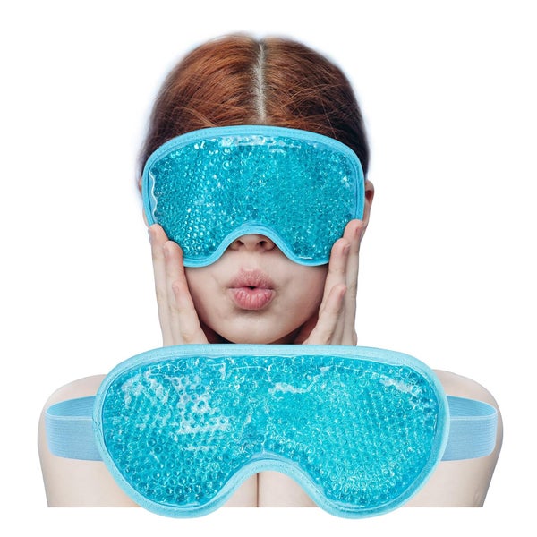 COOL-i Gel Augenmaske Blau, kühlend & wiederverwendbar 1 St