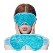 COOL-i Gel Augenmaske Blau, kühlend & wiederverwendbar 1 St
