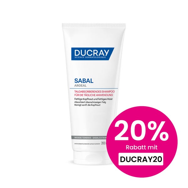 Ducray Sabal Argeal Talgabsorbierendes Shampoo 200 ml