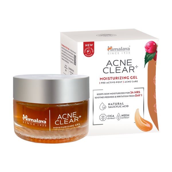 Himalaya Acne Clear+ Feuchtigkeitsgel für unreine Haut 50 ml