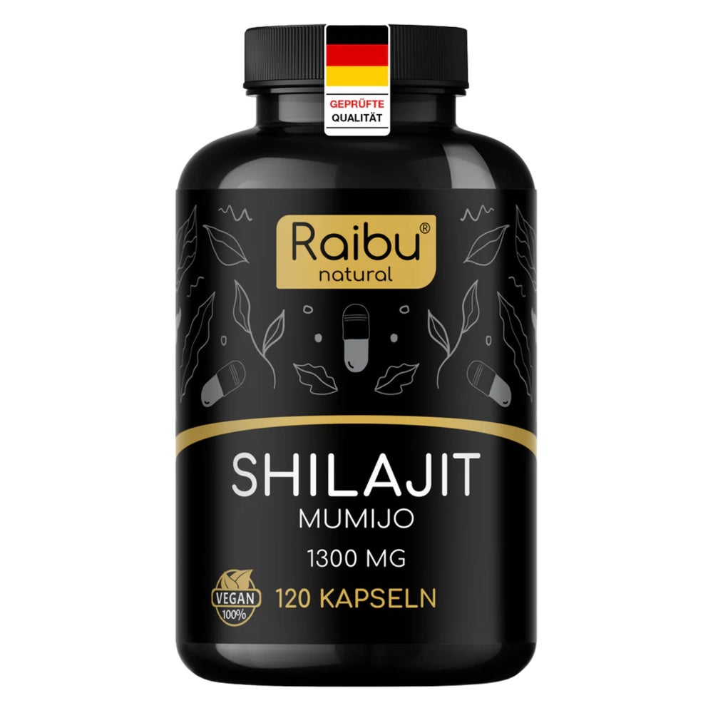 Himalaya Shilajit Original - Kapseln hochdosiert - RAIBU 120 St