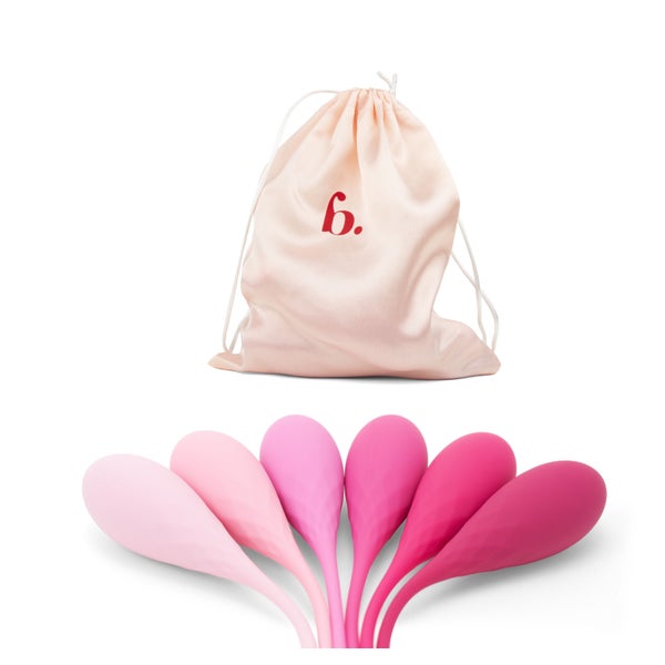 Bodyotics Kegel-Kugeln Beckenbodentraining 6er-Set 6 St