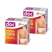 Produktabbildung: doc® Therma Wärme-Gürtel Rücken Doppelpack 2X4 St