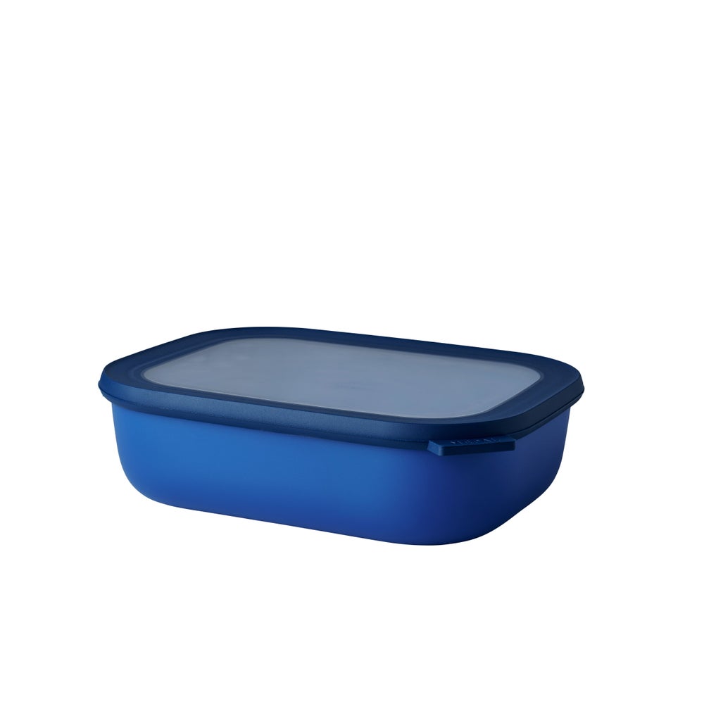 Mepal Multischüssel Cirqula Rechteckig 2000 ml Vivid blue