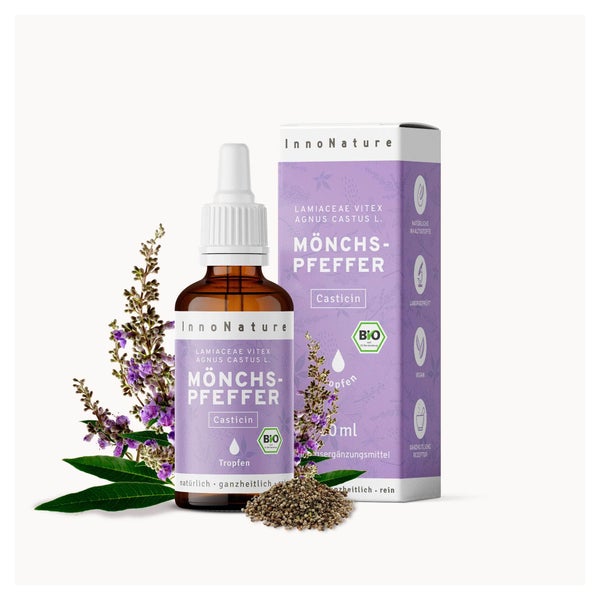 InnoNature Bio Mönchspfeffer Tropfen 50 ml