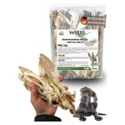 Produktabbildung: WEPO Kaninchenohren mit Fell - Getrocknete Hasenohren 1 kg